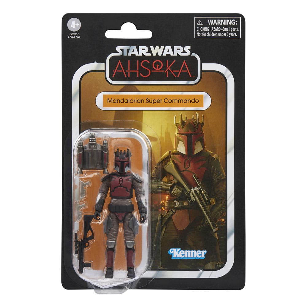 Star Wars Ahsoka Vintage Collection Action Figure Mandalorian Super Commando Hasbro