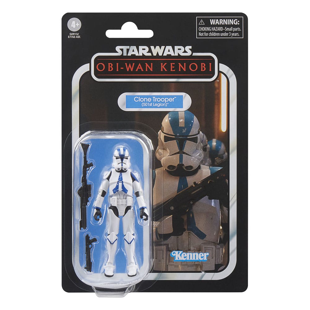 Star Wars Obi Wan Kenobi Vintage Collection Action Figure Clone Trooper 501st Legion Hasbro