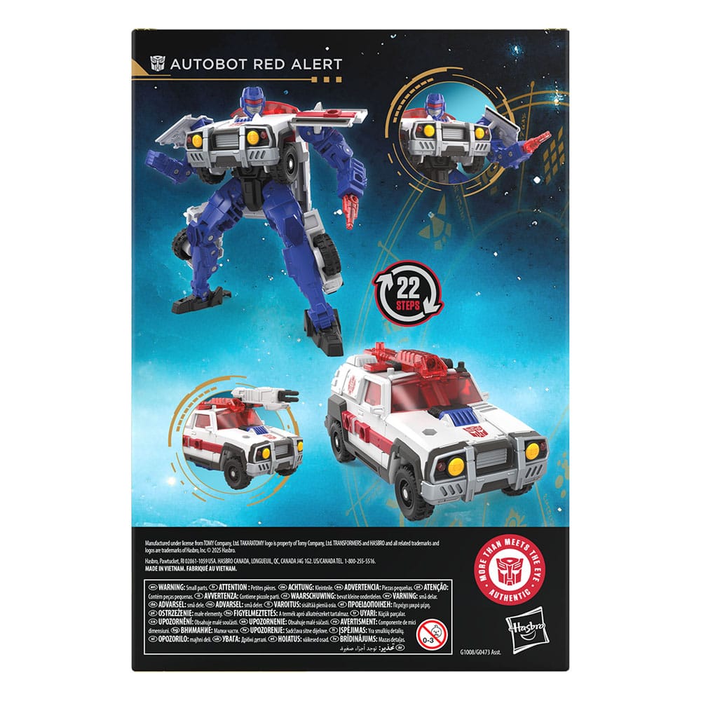 Transformers Age of the Primes Voyager Class Action Figure The Thirteen Autobot Red Alert Hasbro