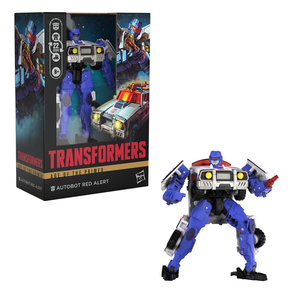 Transformers Age of the Primes Voyager Class Action Figure The Thirteen Autobot Red Alert Hasbro