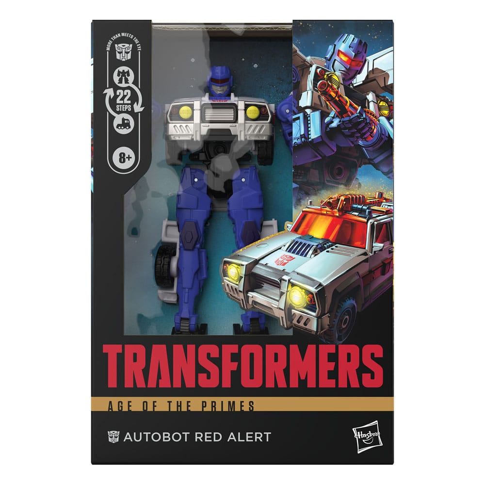 Transformers Age of the Primes Voyager Class Action Figure The Thirteen Autobot Red Alert Hasbro