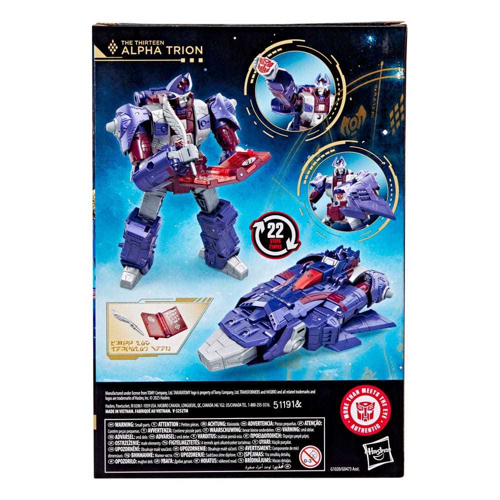 Transformers Age of the Primes Voyager Class Action Figure The Thirteen Alpha Trion Hasbro