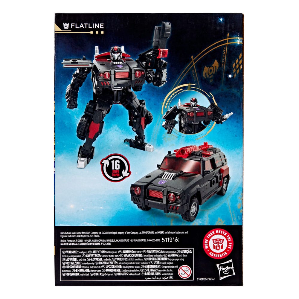 Transformers Age of the Primes Voyager Class Action Figure Flatline Hasbro