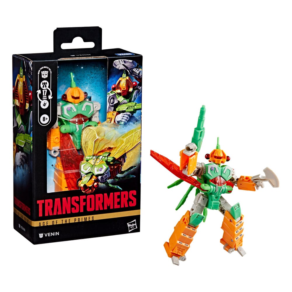 Transformers Age of the Primes Deluxe Class Action Figure Venin Hasbro