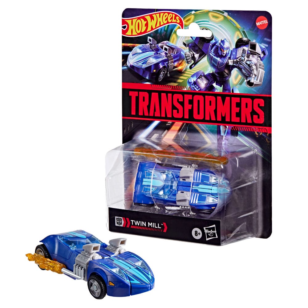 Hot Wheels x Transformers Action Figure Twin Mill Hasbro