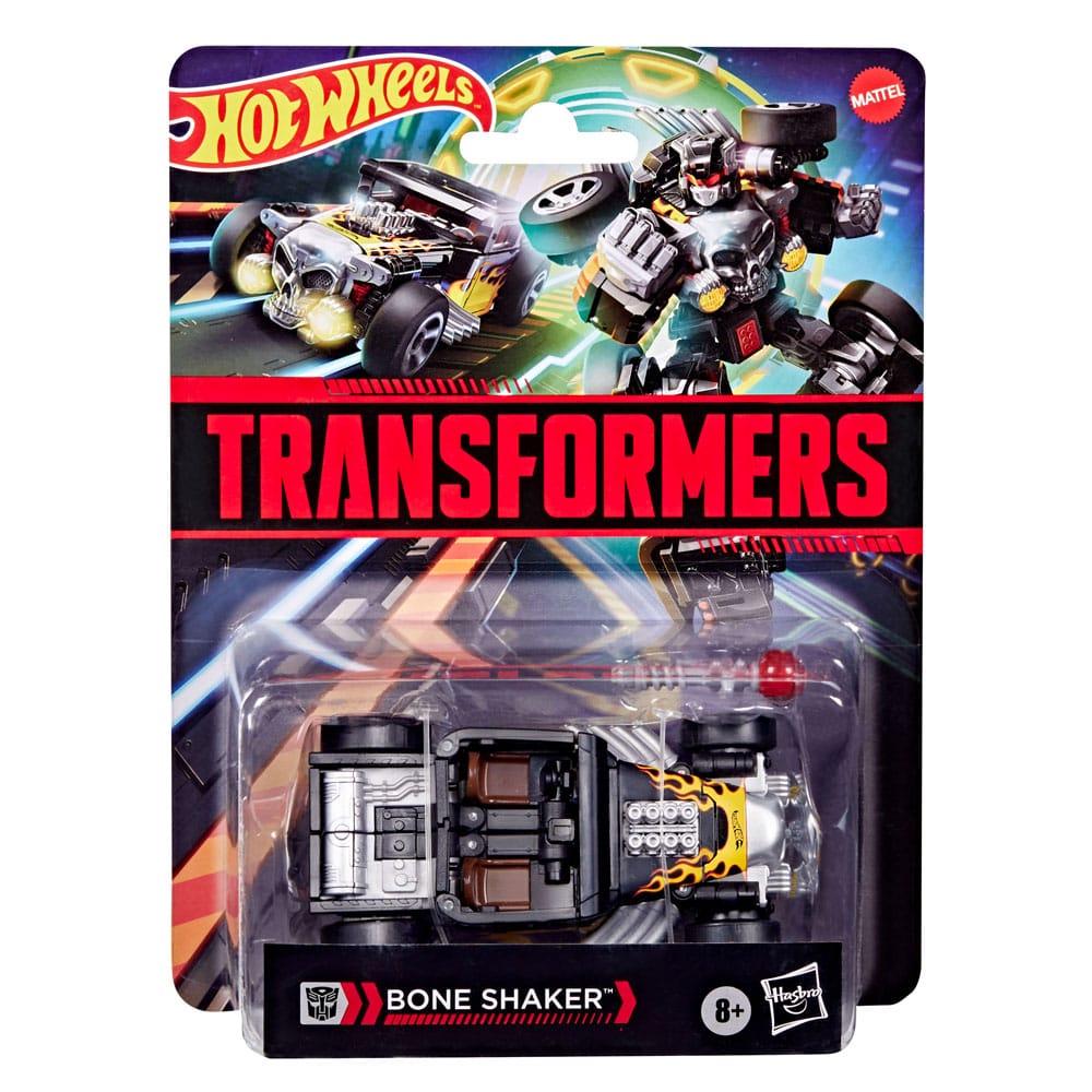 Hot Wheels x Transformers Action Figure Bone Shaker Hasbro