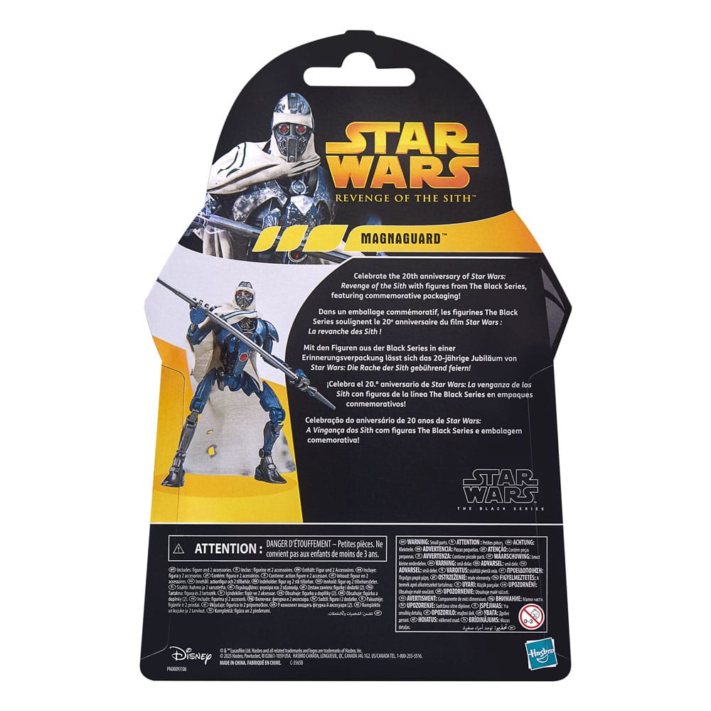 Star Wars Episode III Black Series Action Figure 20th Anniversary Magnaguard Hasbro