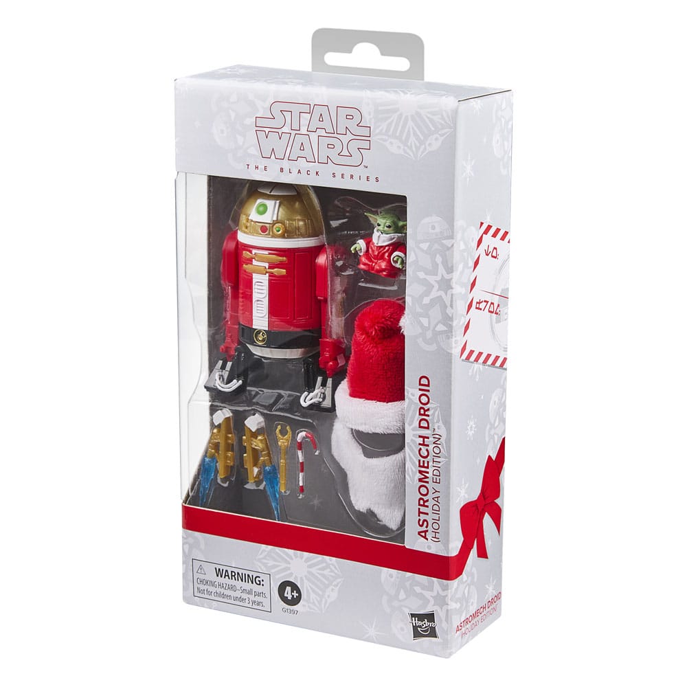 Star Wars Black Series Action Figure Astromech Droid Holiday Edition Hasbro