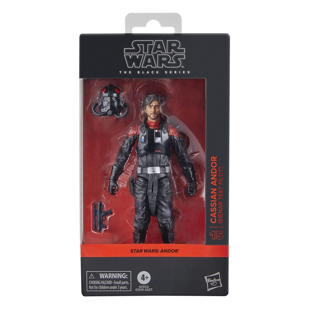 Star Wars Andor Black Series Action Figure Cassian Andor Sienar Test Pilot Hasbro