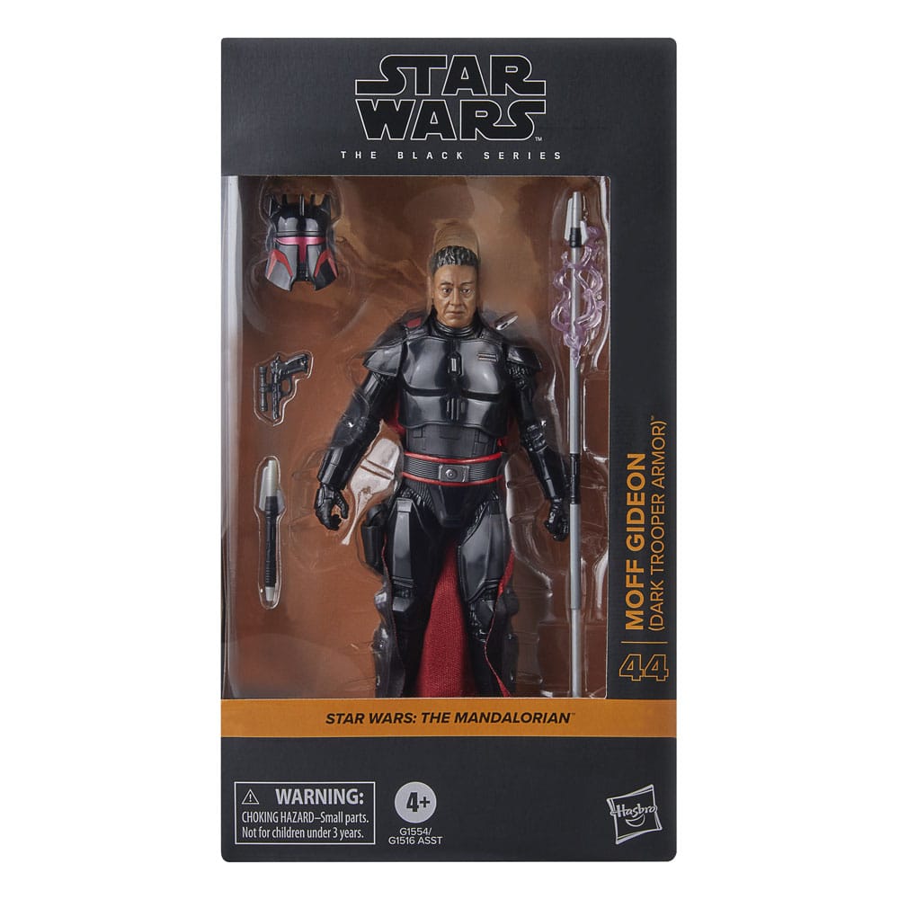 Star Wars The Mandalorian Black Series Action Figure Moff Gideon Dark Trooper Armor Hasbro