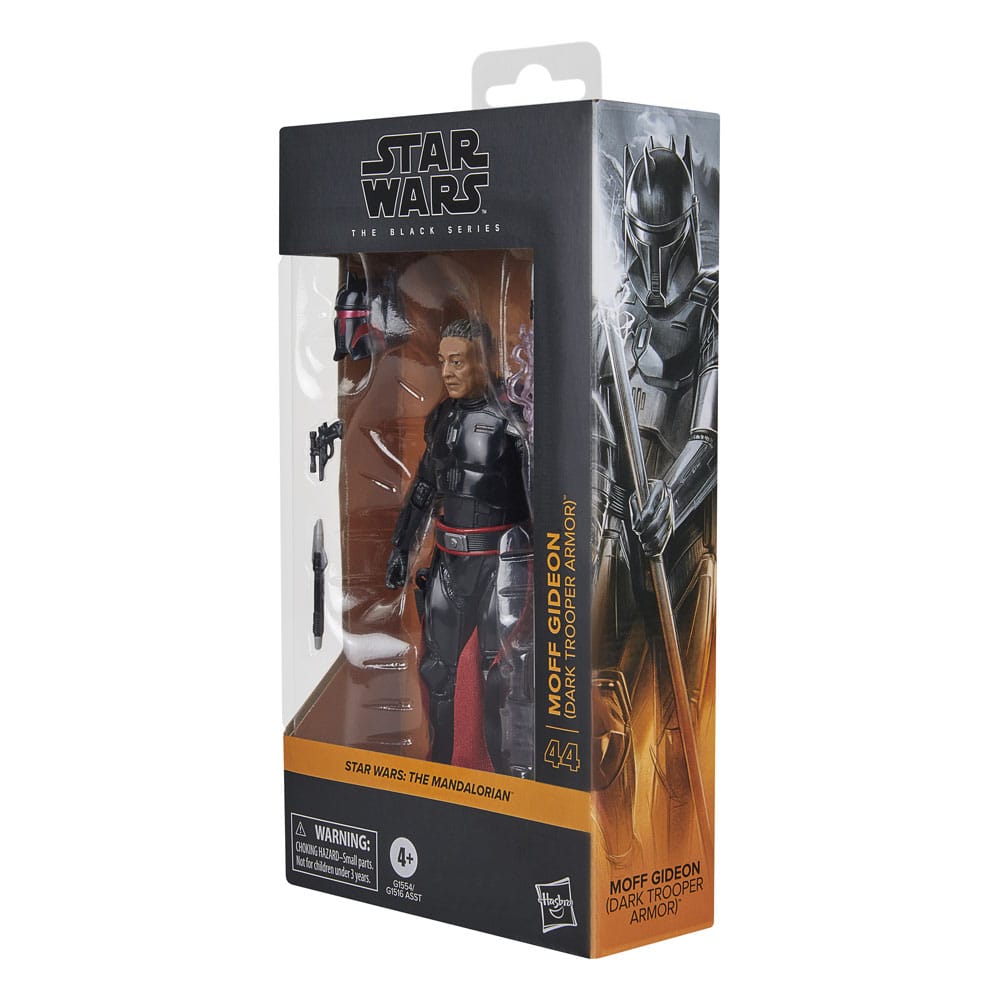 Star Wars The Mandalorian Black Series Action Figure Moff Gideon Dark Trooper Armor Hasbro