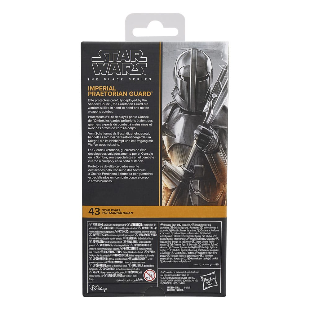 Star Wars The Mandalorian Black Series Action Figure Imperial Praetorian Guard Hasbro