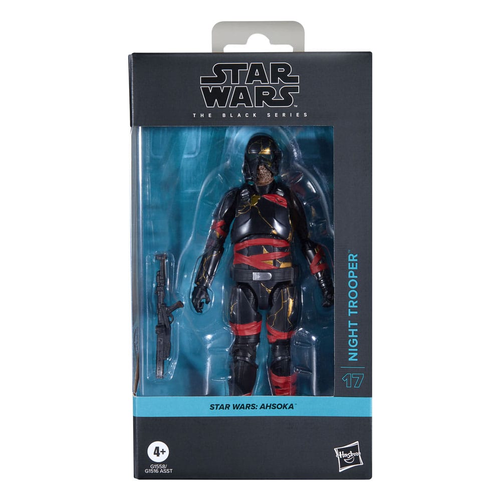 Star Wars Ahsoka Black Series Action Figure Night Trooper Hasbro