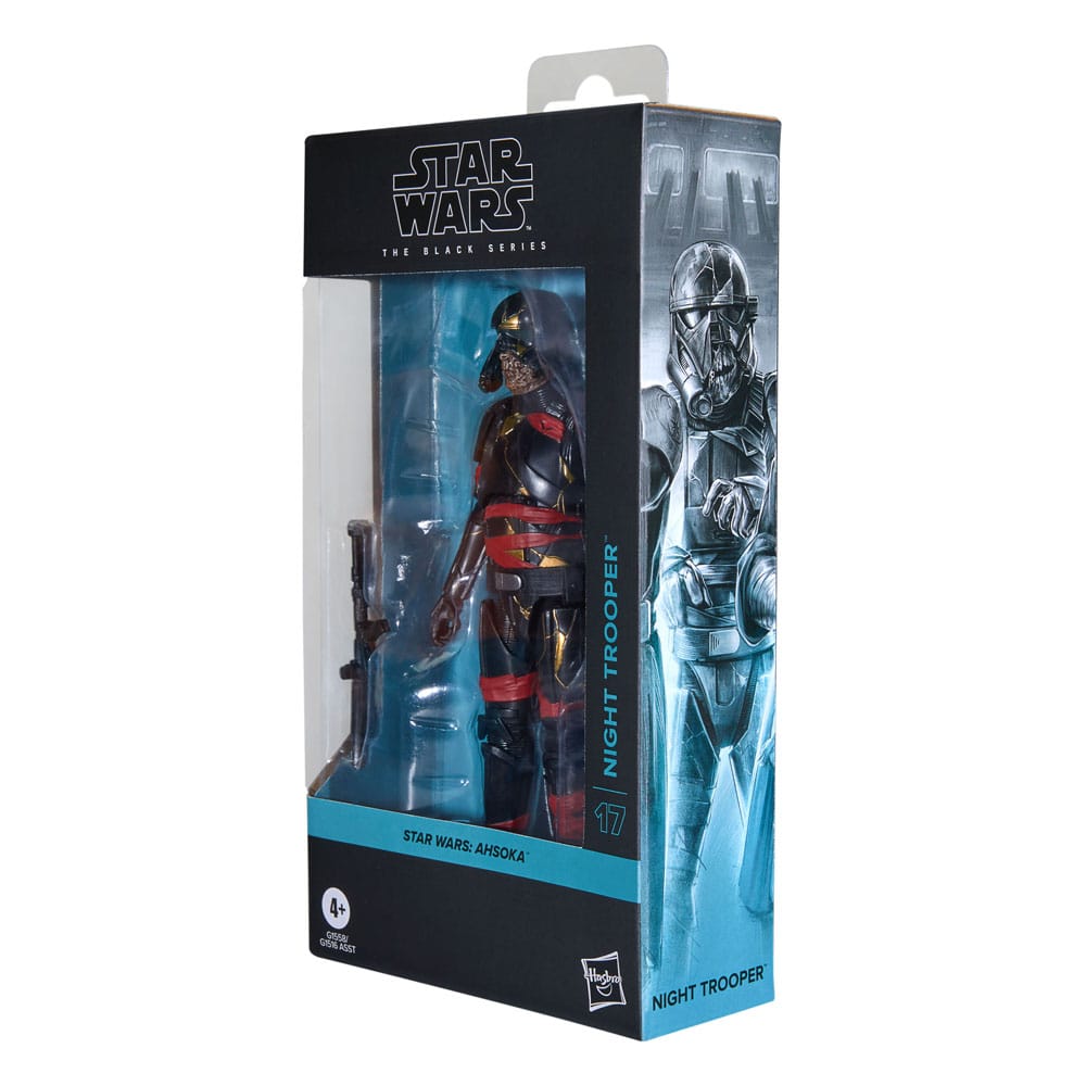 Star Wars Ahsoka Black Series Action Figure Night Trooper Hasbro