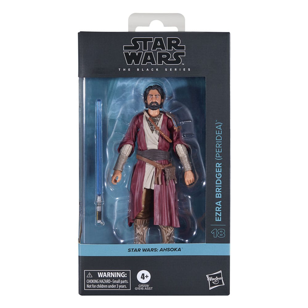 Star Wars Ahsoka Black Series Action Figure Ezra Bridger Peridea Hasbro