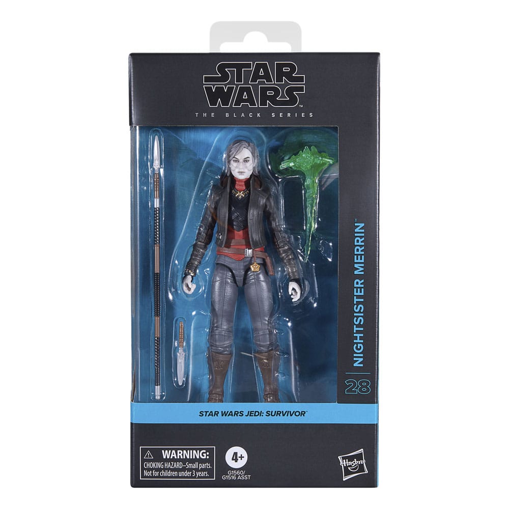 Star Wars Jedi Survivor Black Series Action Figure Nightsister Merrin Hasbro