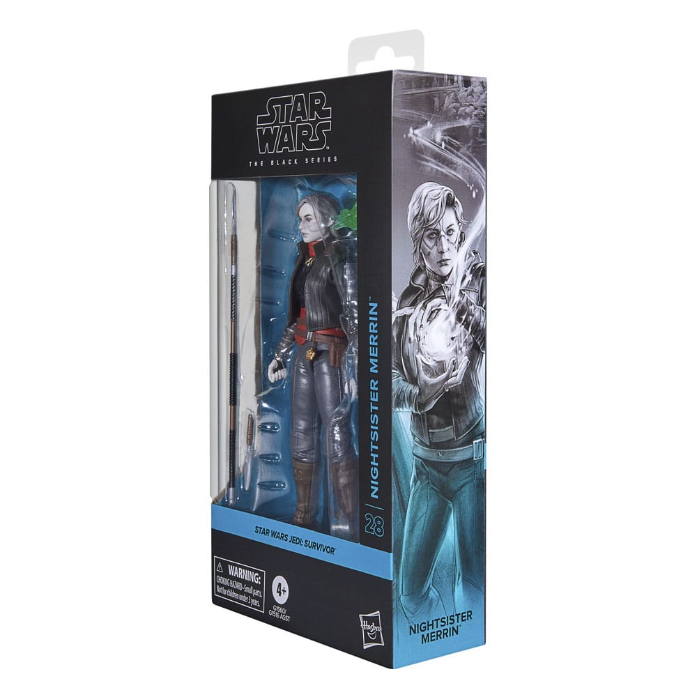 Star Wars Jedi Survivor Black Series Action Figure Nightsister Merrin Hasbro