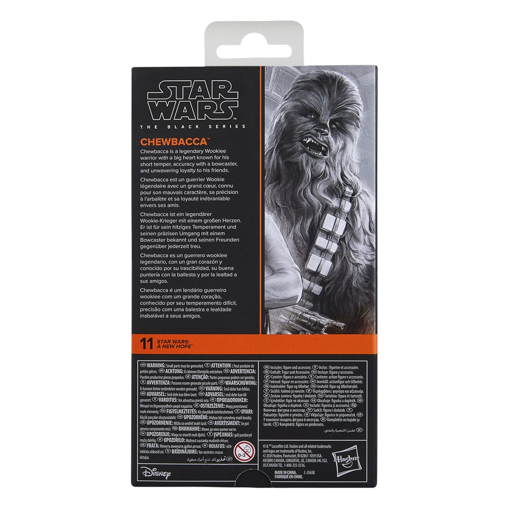 Star Wars Episode IV Black Series Action Figure Chewbacca Hasbro