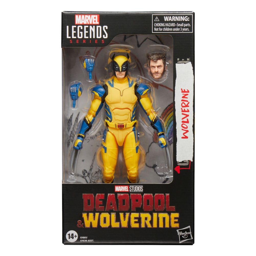 Deadpool & Wolverine Marvel Legends Action Figure Wolverine Hasbro