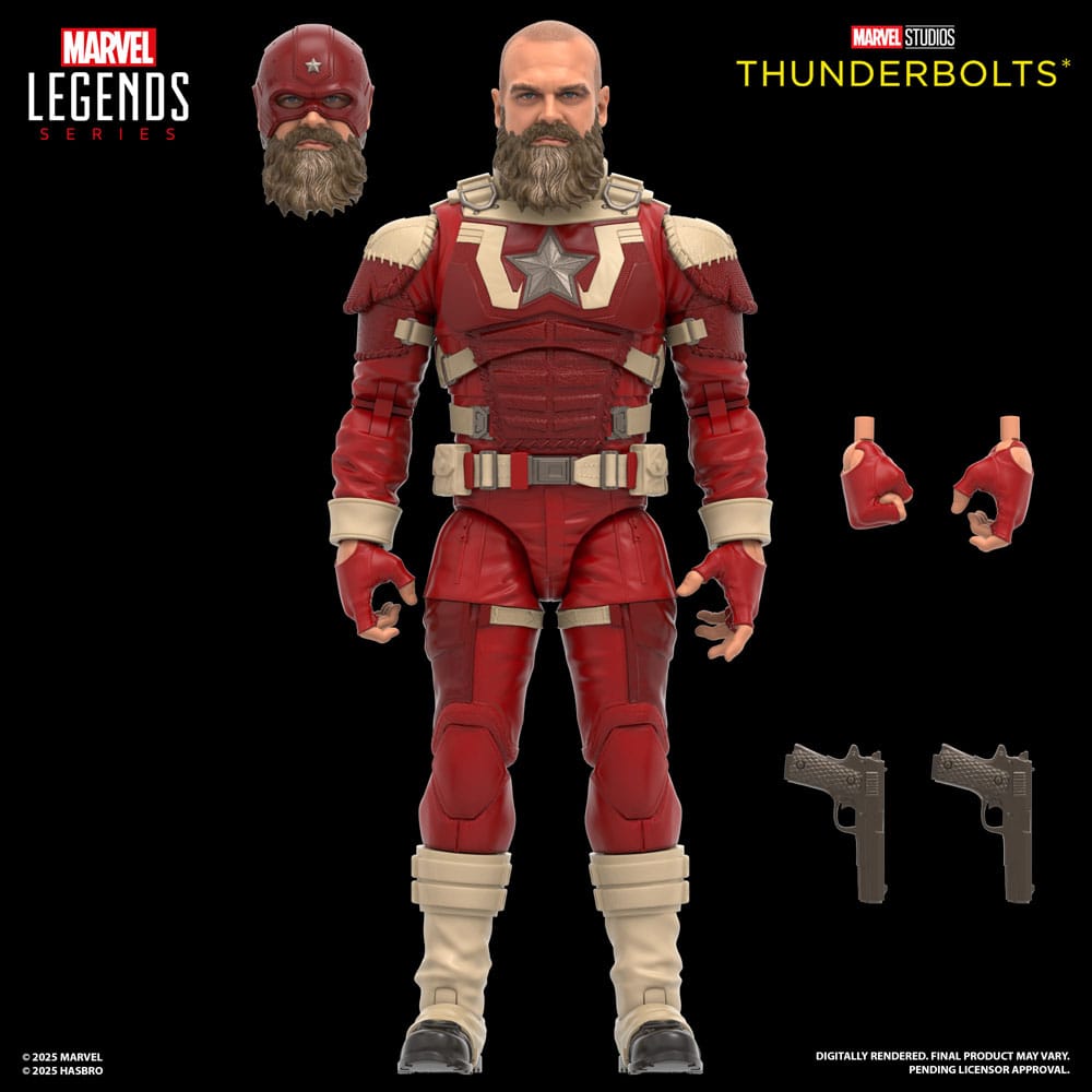 Thunderbolts Marvel Legends Action Figure 2 Pack Yelena Belova & Red Guardian Hasbro
