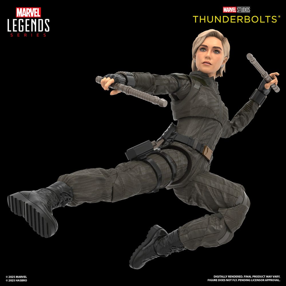Thunderbolts Marvel Legends Action Figure 2 Pack Yelena Belova & Red Guardian Hasbro
