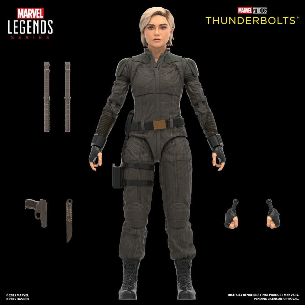 Thunderbolts Marvel Legends Action Figure 2 Pack Yelena Belova & Red Guardian Hasbro