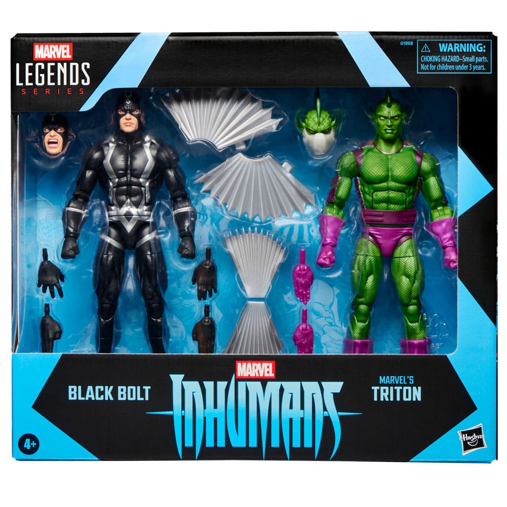 Inhumans Marvel Legends Action Figure 2 Pack Black Bolt & Marvel's Triton Hasbro