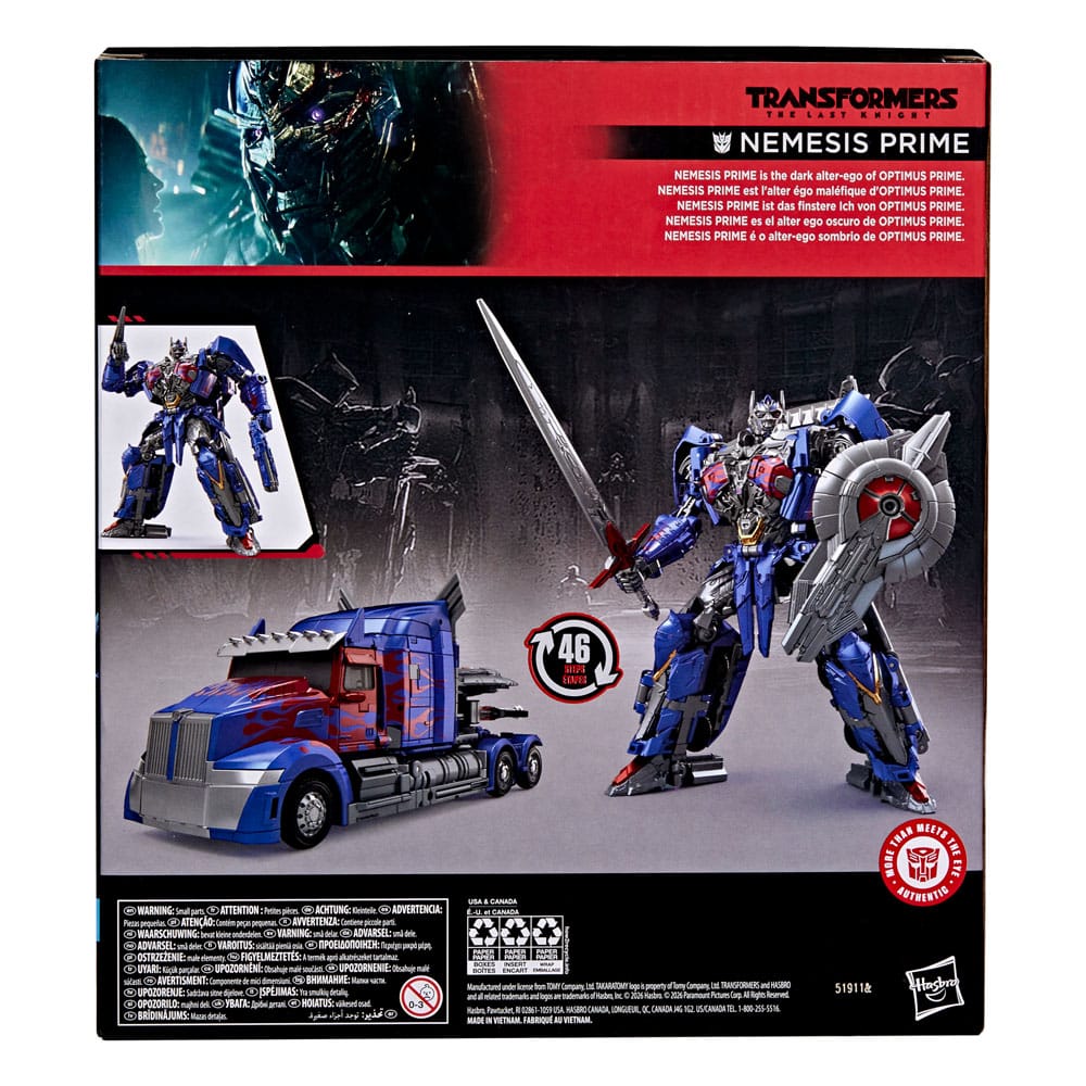 Transformers The Last Knight Studio Series Leader Class Action Figure Nemesis Prime Hasbro