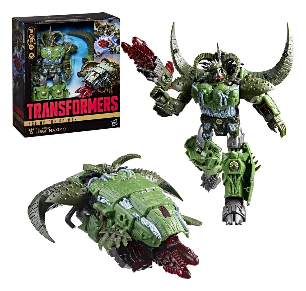 Transformers Age of the Primes Leader Class Action Figure The Thirteen Liege Maximo Hasbro