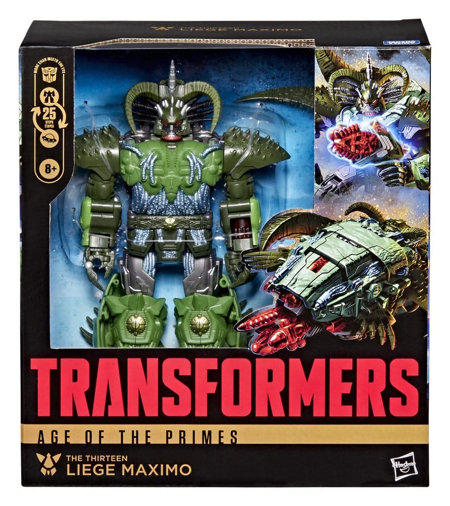 Transformers Age of the Primes Leader Class Action Figure The Thirteen Liege Maximo Hasbro