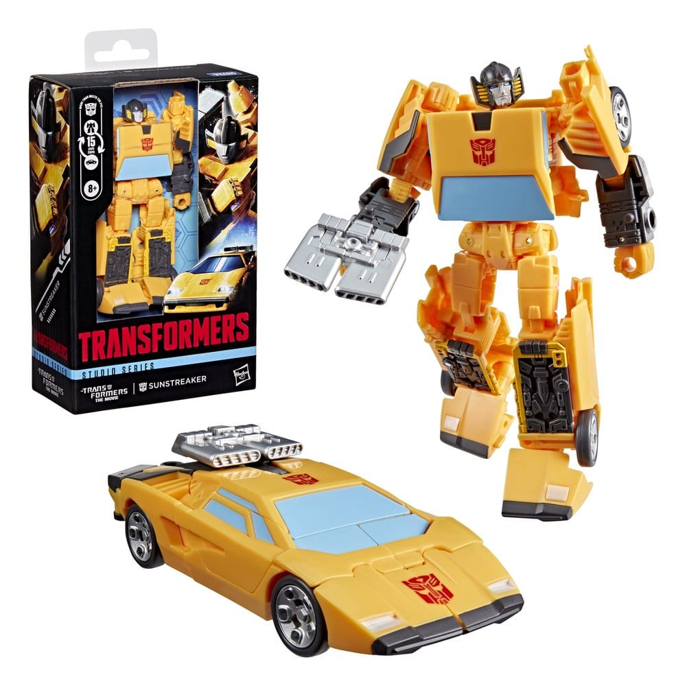 The Transformers The Movie Studio Series Deluxe Class Action Figure Sunstreaker Hasbro