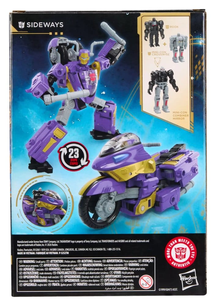 Transformers Age of the Primes Voyager Class Actionfigur Sideways Hasbro