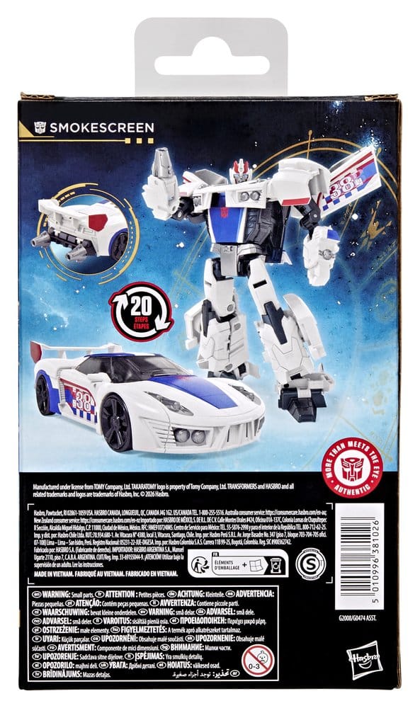 Transformers Age of the Primes Deluxe Class Action Figure Smokescreen Hasbro