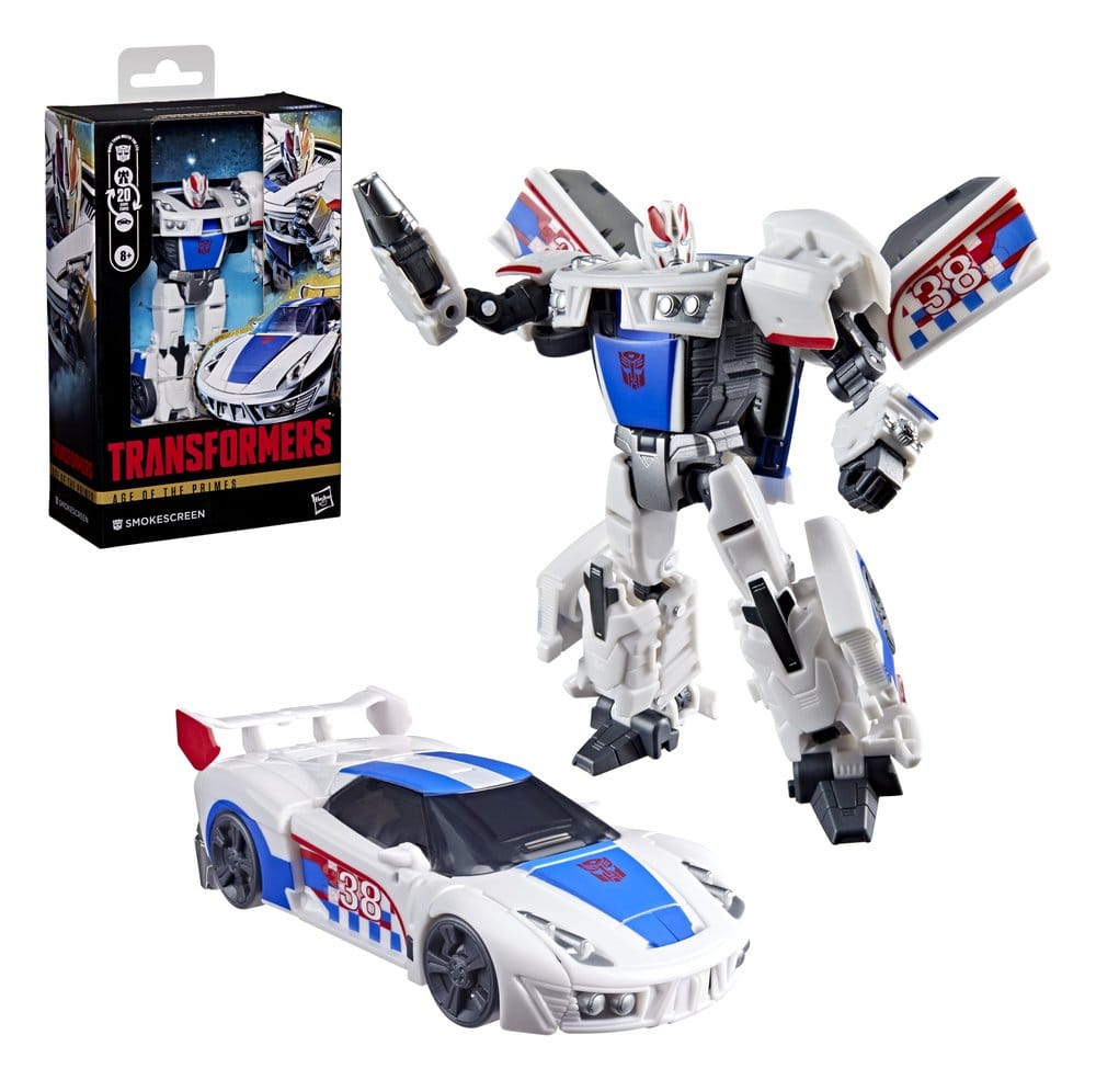 Transformers Age of the Primes Deluxe Class Action Figure Smokescreen Hasbro
