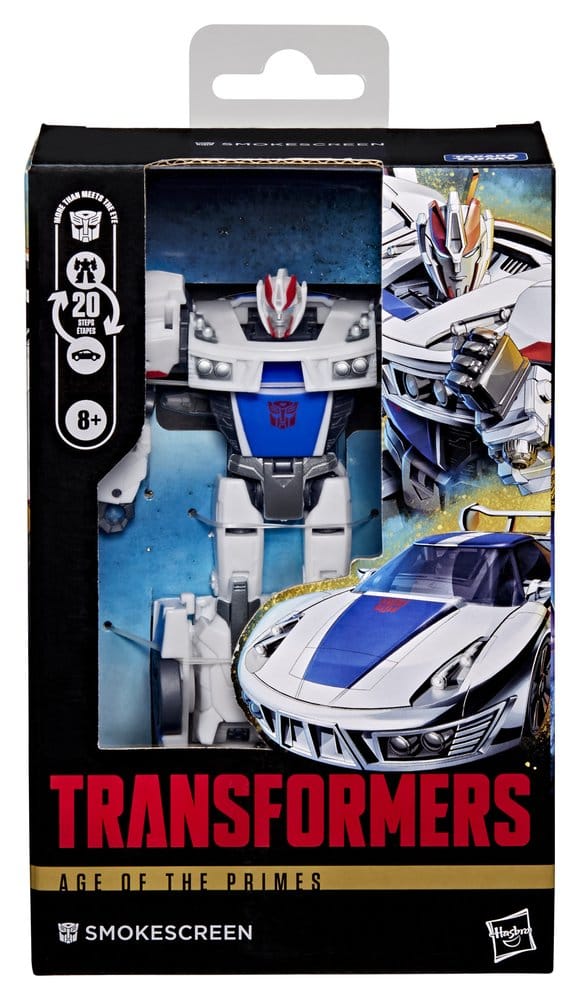 Transformers Age of the Primes Deluxe Class Action Figure Smokescreen Hasbro