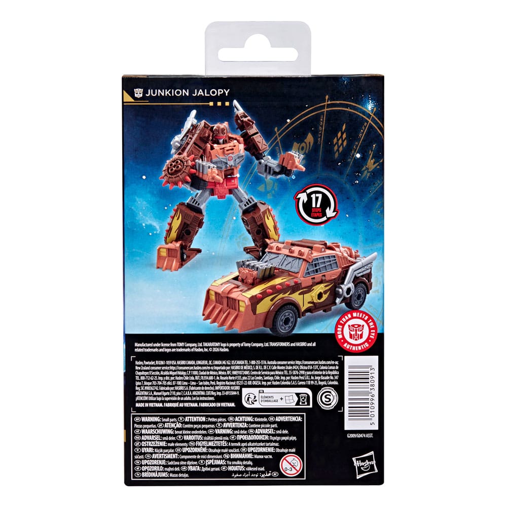 Transformers Age of the Primes Deluxe Class Action Figure Junkion Jalopy Hasbro