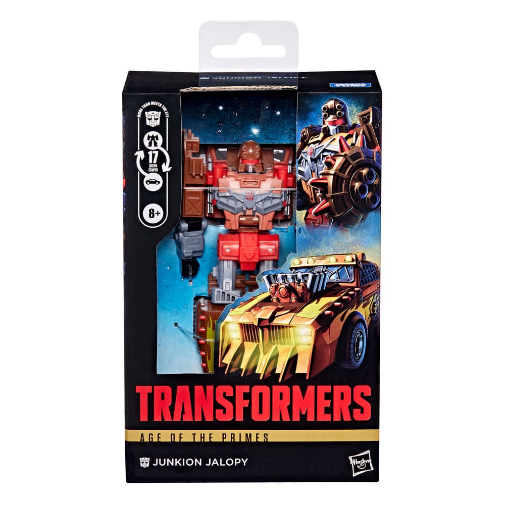 Transformers Age of the Primes Deluxe Class Action Figure Junkion Jalopy Hasbro