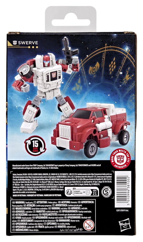Transformers Age of the Primes Deluxe Class Action Figure Swerve Hasbro