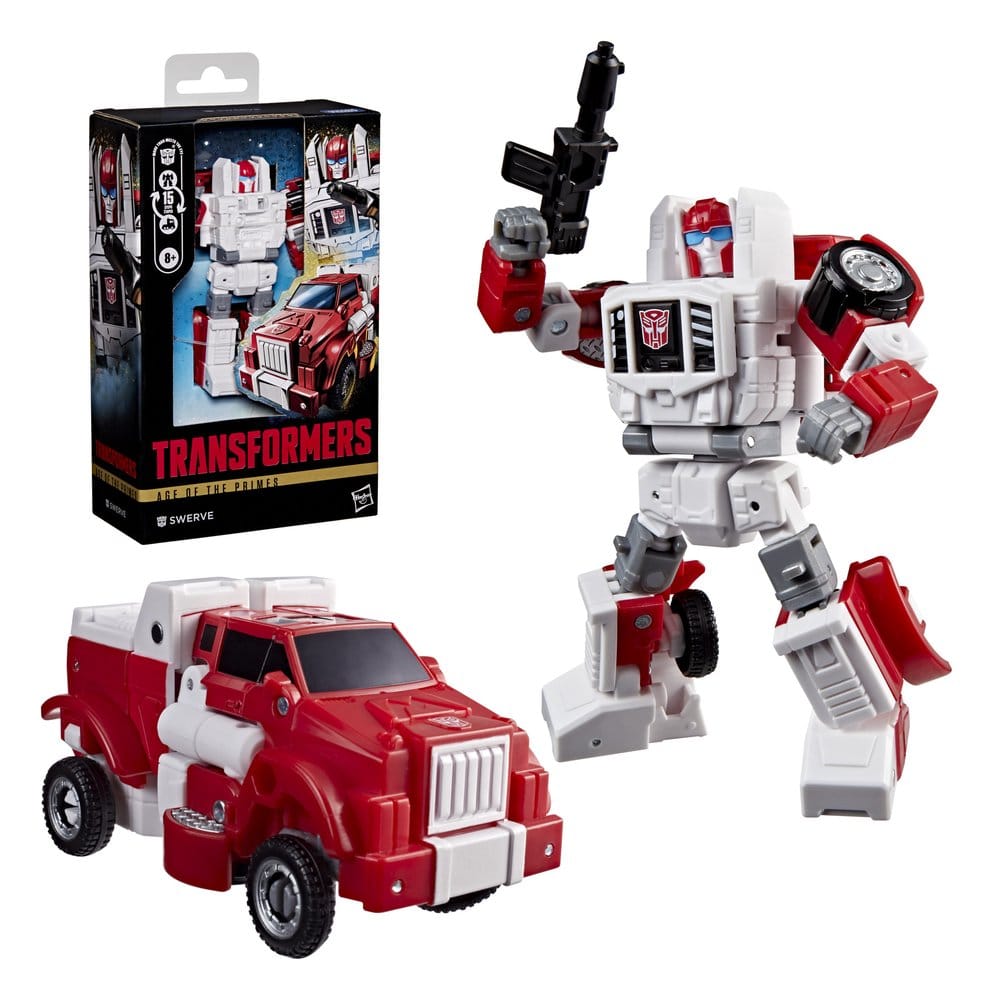 Transformers Age of the Primes Deluxe Class Action Figure Swerve Hasbro