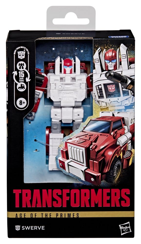 Transformers Age of the Primes Deluxe Class Action Figure Swerve Hasbro