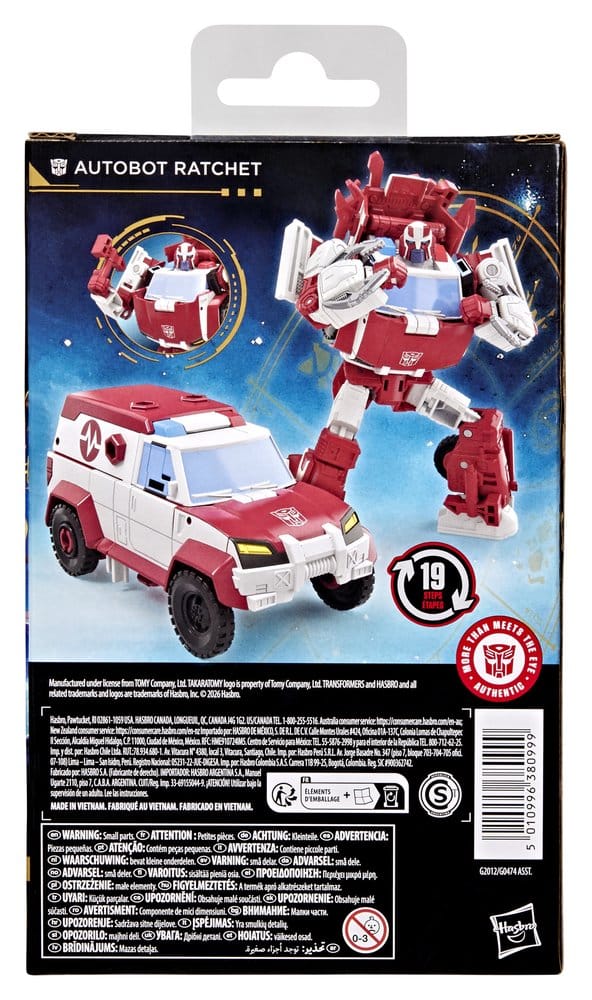 Transformers Age of the Primes Deluxe Class Action Figure Autobot Ratchet Hasbro