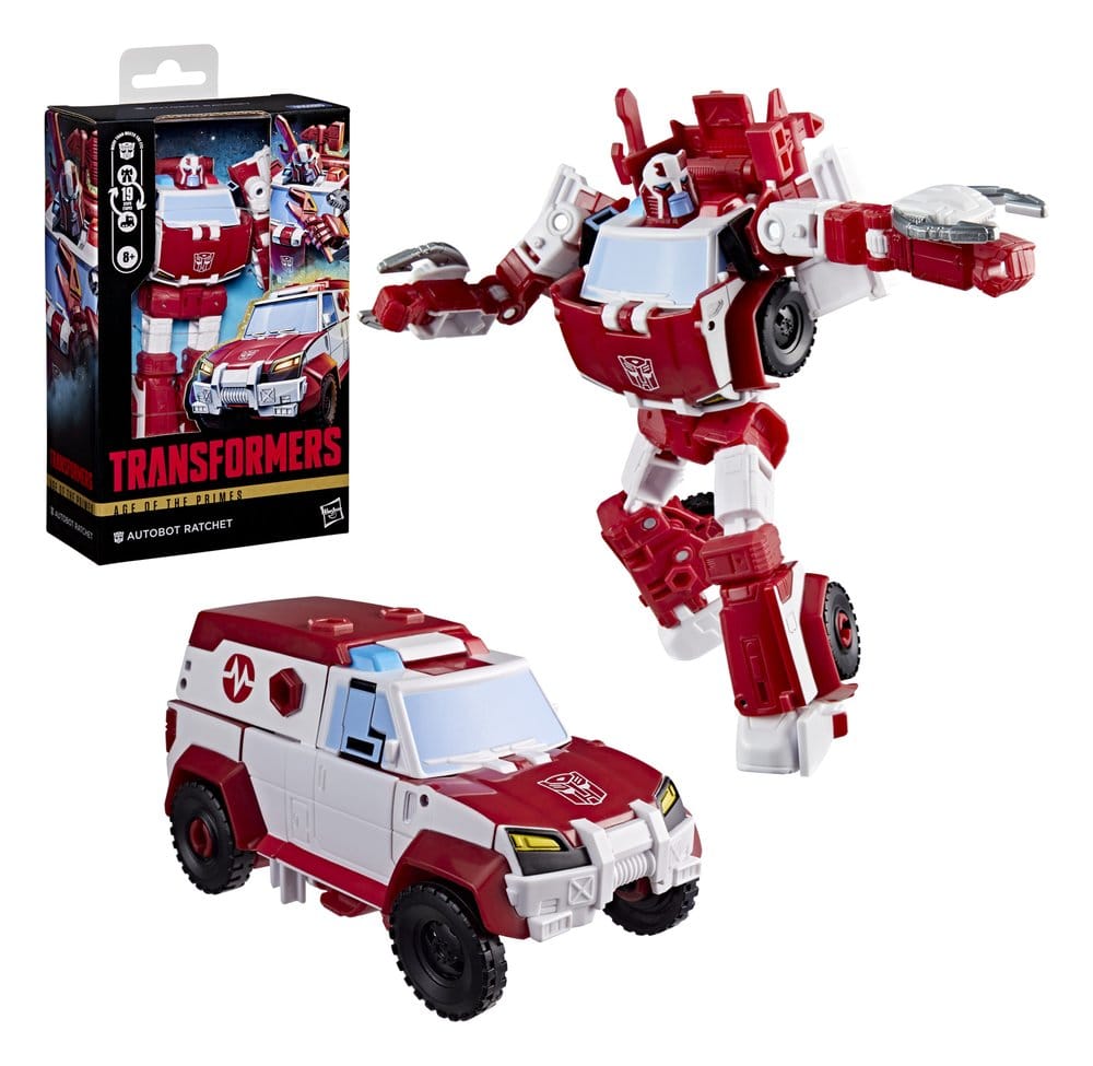 Transformers Age of the Primes Deluxe Class Action Figure Autobot Ratchet Hasbro