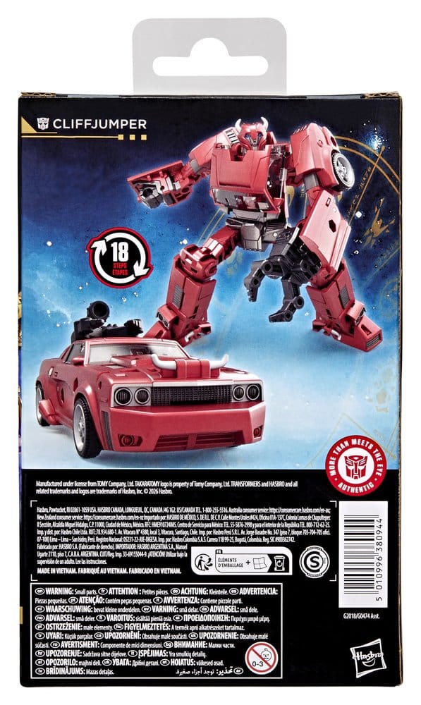 Transformers Age of the Primes Deluxe Class Action Figure Cliffjumper Hasbro