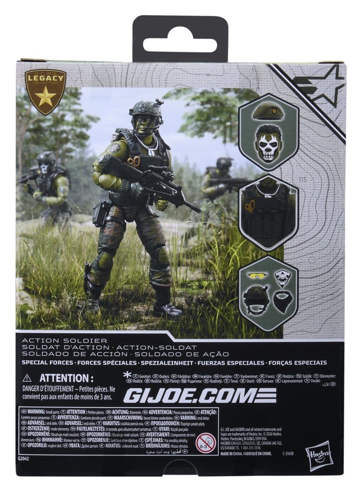 G.I. Joe Classified Series Legacy Collection Action Figure Action Soldier Special Forces Hasbro