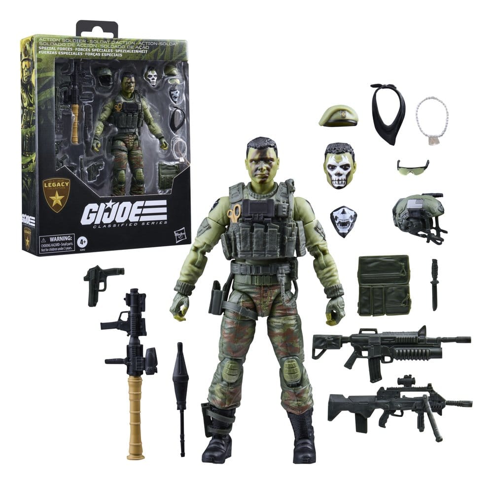 G.I. Joe Classified Series Legacy Collection Action Figure Action Soldier Special Forces Hasbro