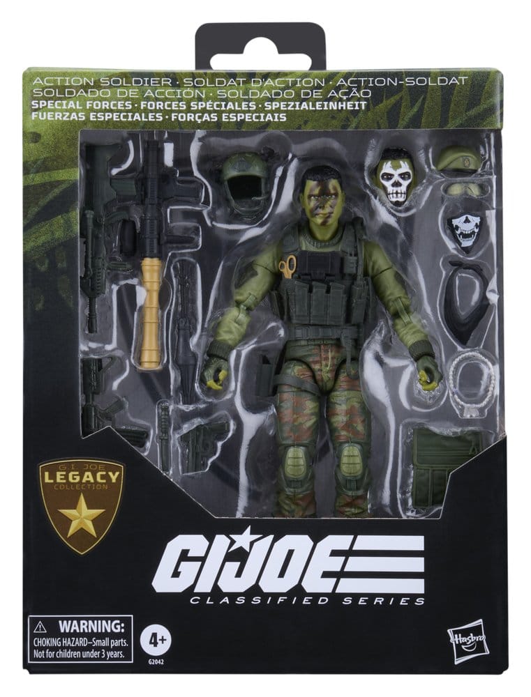 G.I. Joe Classified Series Legacy Collection Action Figure Action Soldier Special Forces Hasbro
