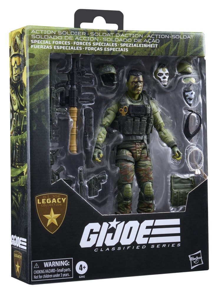 G.I. Joe Classified Series Legacy Collection Action Figure Action Soldier Special Forces Hasbro