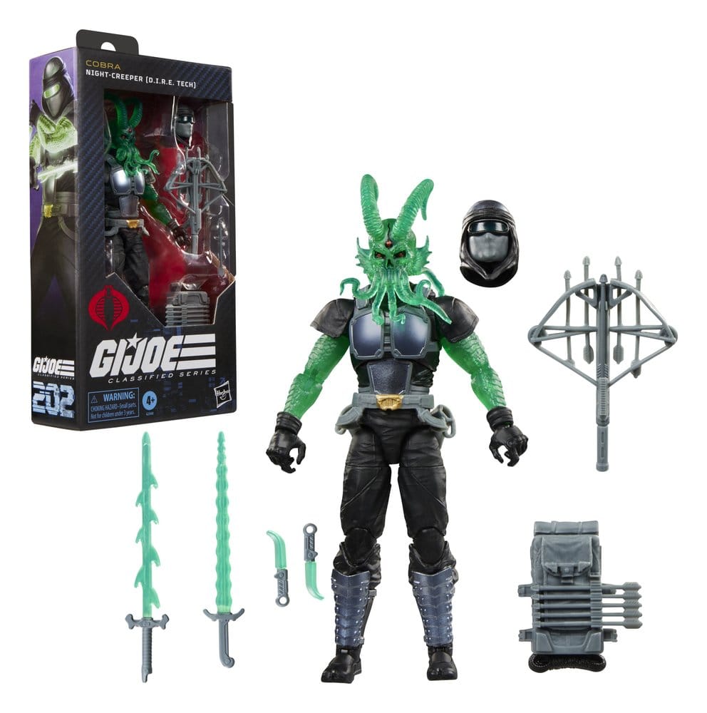G.I. Joe Classified Series Action Figure #202 Night Creeper D.I.R.E. Tech Hasbro