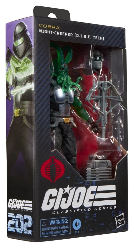 G.I. Joe Classified Series Action Figure #202 Night Creeper D.I.R.E. Tech Hasbro
