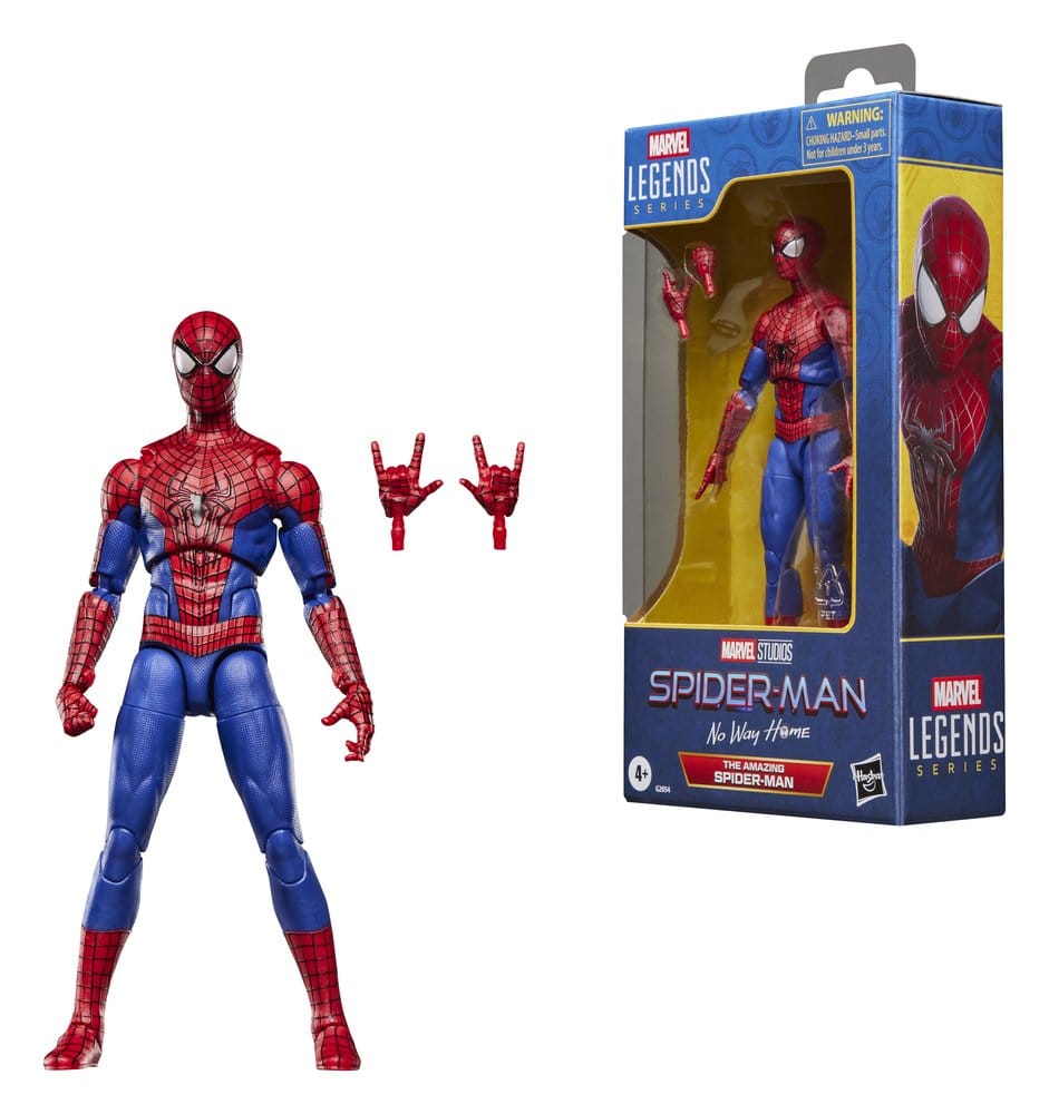 Spider-Man No Way Home Marvel Legends Action Figure The Amazing Spider-Man Hasbro